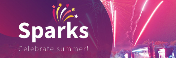 Sparks. Celebrate summer!
