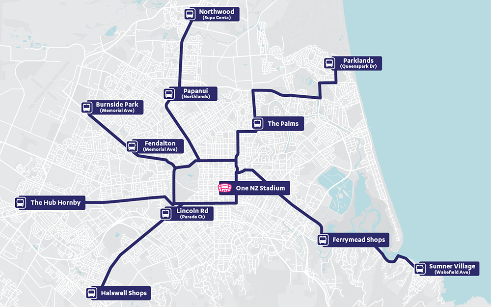 Event Direct suburban hubs
