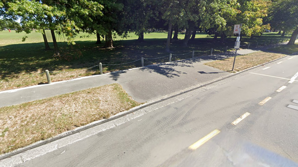 Street view location image template   Burnside Park