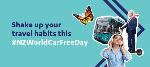 Shake up your travel habits this #NZWorldCarFreeDay